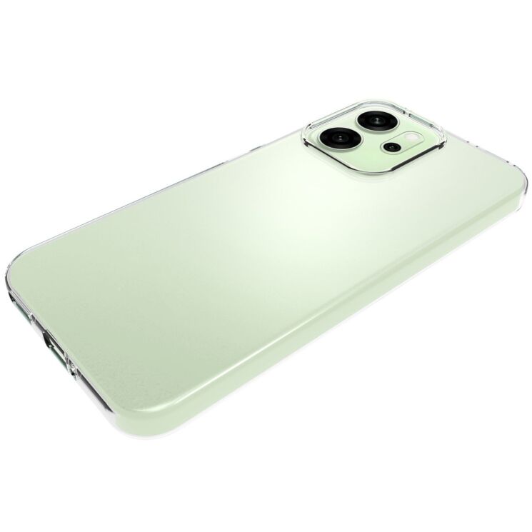 Силіконовий (TPU) чохол Deexe UltraThin для OPPO Reno 14 F/FS - Transparent: фото 3 з 5