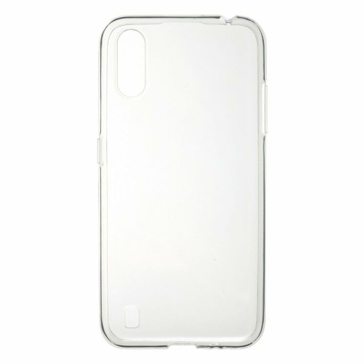 Силиконовый (TPU) чехол Deexe UltraThin для Samsung Galaxy A01 (A015) - Transparent: фото 1 из 5
