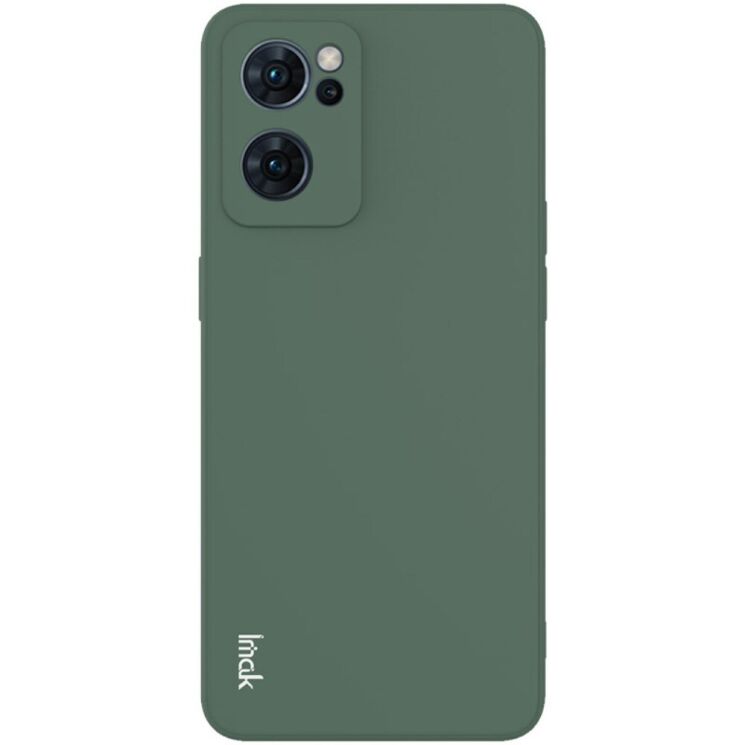 Силиконовый (TPU) чехол IMAK UC-4 Series для OPPO Reno 7 5G Chinese - Midnight Green: фото 3 из 13