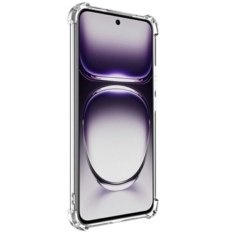 Силиконовый (TPU) чехол IMAK UX-4 Series для OPPO Reno 12 - Transparent: фото 2 из 6
