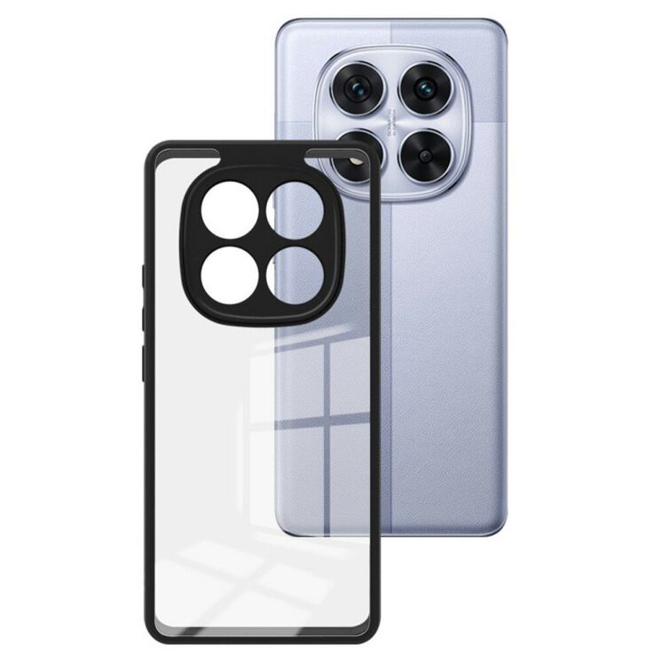 Силиконовый (TPU) чехол IMAK UX-9A Series для Xiaomi Redmi Note 14 Pro 5G / Poco X7 - Black: фото 2 из 8