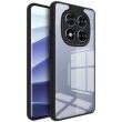 Силиконовый (TPU) чехол IMAK UX-9A Series для Xiaomi Redmi Note 14 Pro 5G / Poco X7 - Black (373122BL)