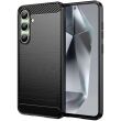 Силиконовый (TPU) чехол MOFI Carbon Fiber для Samsung Galaxy S24 FE (S721) - Black (367528B)