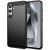 Силиконовый (TPU) чехол MOFI Carbon Fiber для Samsung Galaxy S24 FE (S721) - Black: фото 1 из 10