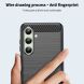 Силиконовый (TPU) чехол MOFI Carbon Fiber для Samsung Galaxy S24 FE (S721) - Black (367528B). Фото 8 из 10