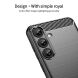 Силиконовый (TPU) чехол MOFI Carbon Fiber для Samsung Galaxy S25 Plus (S936) - Black (371908B). Фото 4 из 9