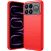 Силиконовый (TPU) чехол UniCase Carbon для Xiaomi Poco F9 Ultra - Red: фото 1 из 9