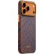 Ультратонкий чехол Pitaka Edge Case Breath of Veins для iPhone 17 Pro Max (BV1701PM) - Burning Orange (411152O). Фото 2 из 13