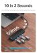USB HUB Baseus UltraJoy Series USB to 4USB (15cm) B0005280B111-00 - Black (896357B). Фото 10 з 18