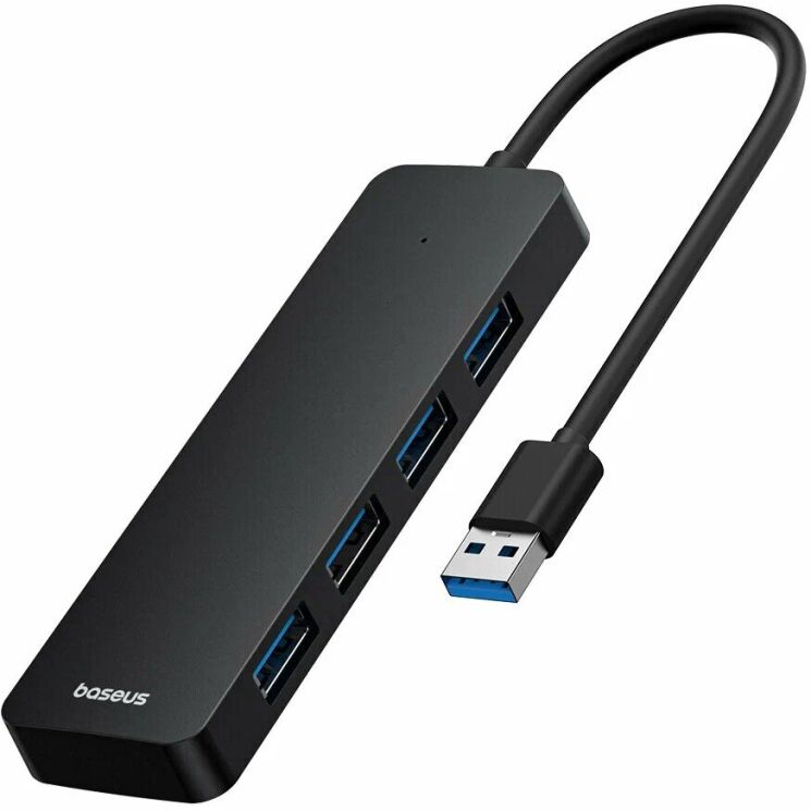 USB HUB Baseus UltraJoy Series USB to 4USB (15cm) B0005280B111-00 - Black: фото 3 з 18