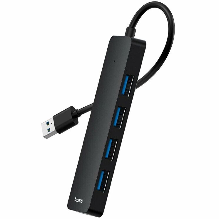 USB HUB Baseus UltraJoy Series USB to 4USB (15cm) B0005280B111-00 - Black: фото 1 з 18