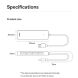 USB HUB Baseus UltraJoy Series USB to 4USB (15cm) B0005280B111-00 - Black (896357B). Фото 16 з 18