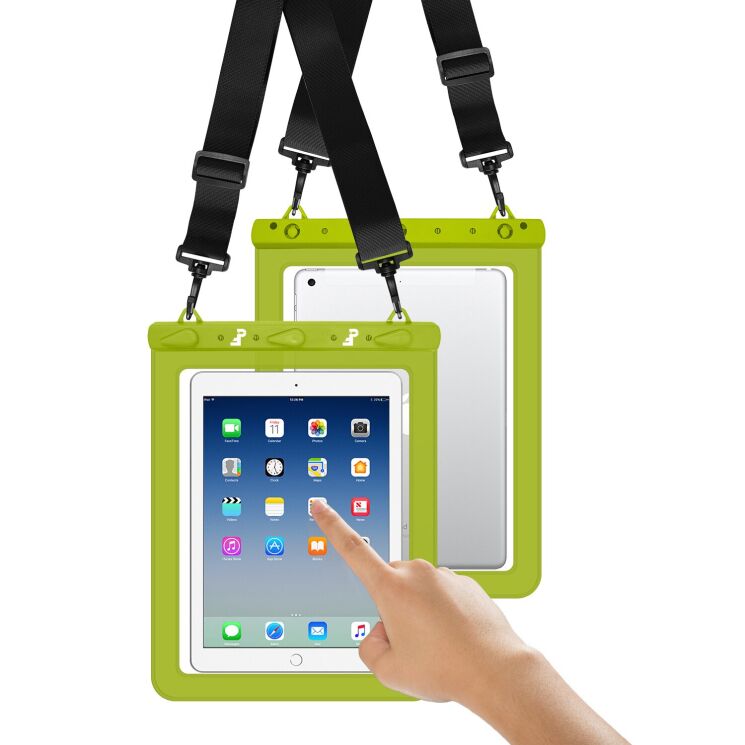 Влагозащитный чехол PICTET.FINO RH02 Waterproof Bag для планшетов с диагональю до 13 дюймов - Green: фото 3 из 10