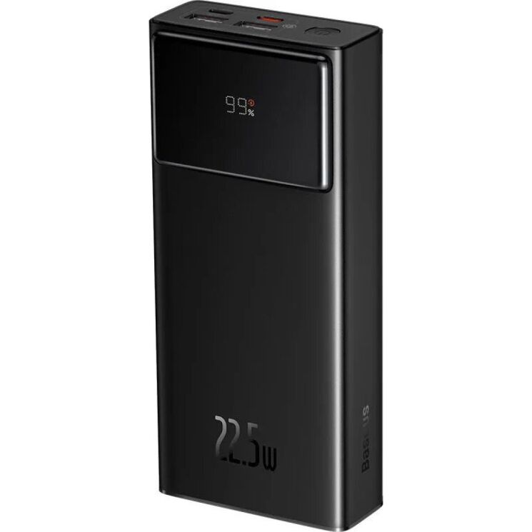 Зовнішній акумулятор Baseus Star-Lord Digital Display 22.5W (30000mAh) PPXJ080101 - Black: фото 1 з 29
