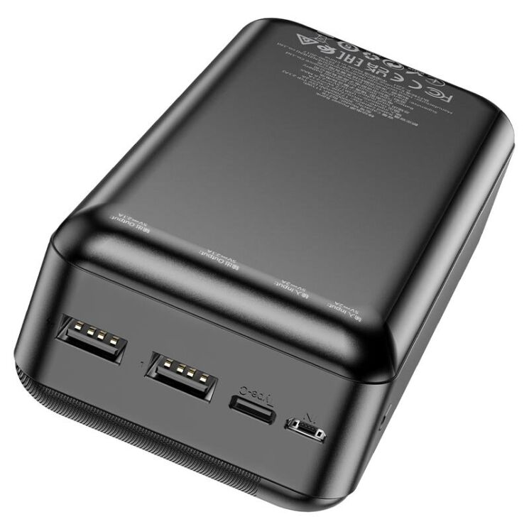 Внешний аккумулятор BOROFONE BJ27B (30000mAh) - Black: фото 2 из 4