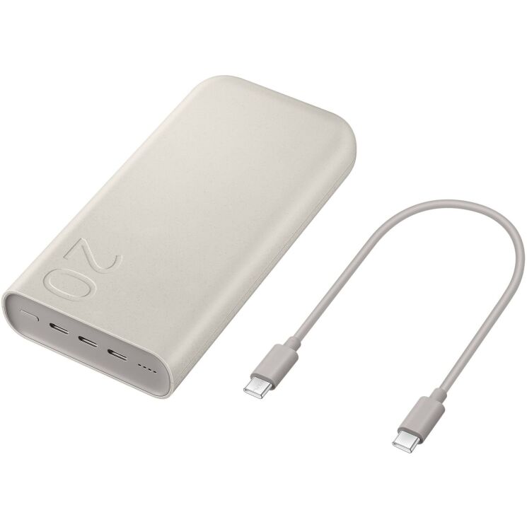 Внешний аккумулятор Samsung Battery Pack 45W (20000mAh) EB-P4520XUEGEU - Beige: фото 6 из 7
