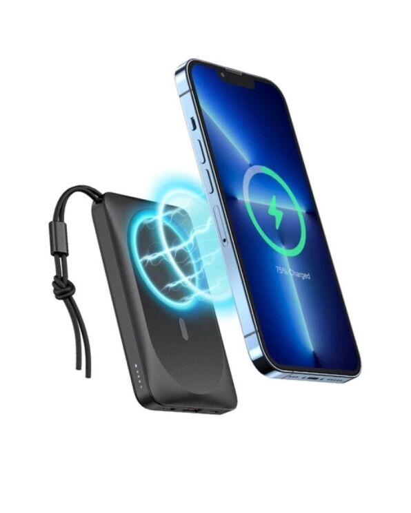 Внешний аккумулятор VEGER MagOn 22.5W + PD20W QC3.0 (10000mAh) - White (995565W) Внешний аккумулятор VEGER MagOn 22.5W + PD20W QC3.0 (10000mAh) - White: фото 10 из 17