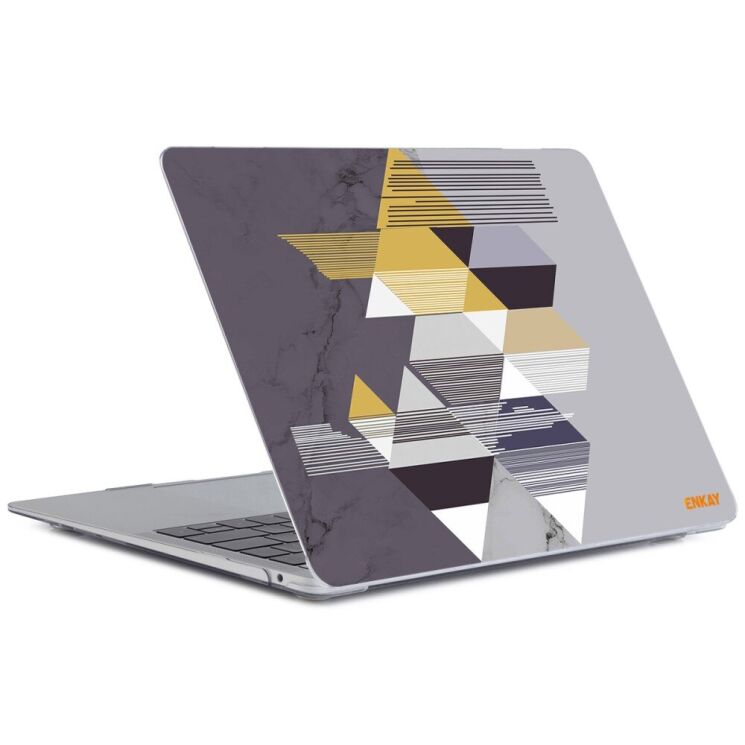 Захисна накладка Enkay Geometry Series для Apple MacBook Pro 13 - Geometry No.1: фото 3 з 7