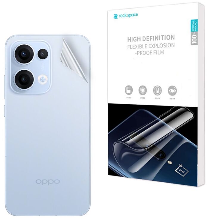 Захисна плівка на задню панель RockSpace Explosion-Proof SuperClear для OPPO Reno 13: фото 1 з 9