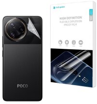 Защитная пленка на заднюю панель RockSpace Explosion-Proof SuperClear для Xiaomi Poco F7 Ultra: фото 1 из 9