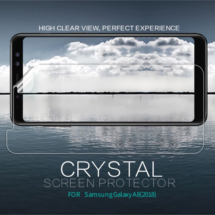 Защитная пленка NILLKIN Crystal для Samsung Galaxy A8 2018 (A530): фото 1 из 6