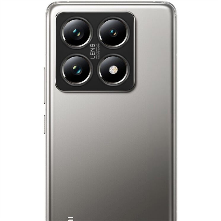 Защитная рамка IMAK Camera Styling для Xiaomi 14T Pro - Black: фото 3 из 11