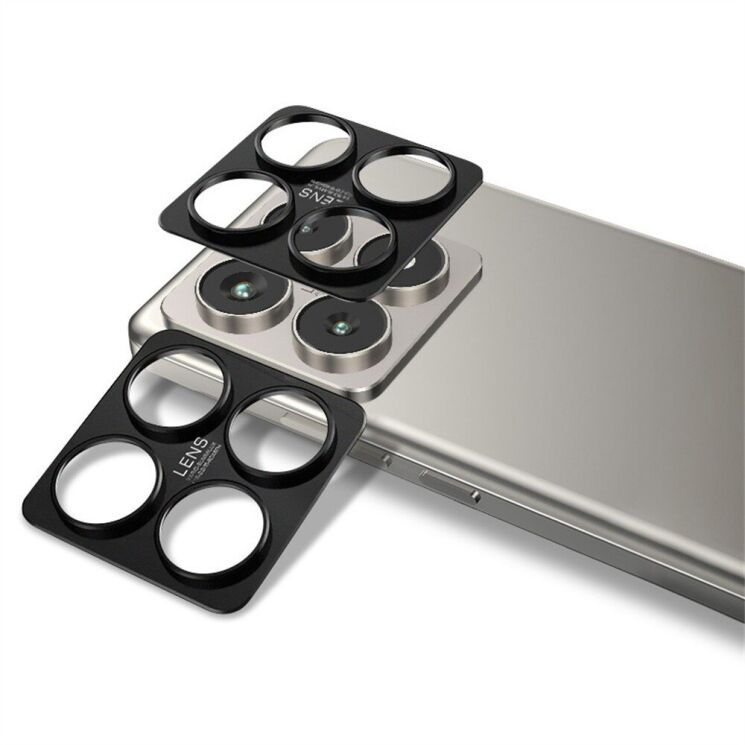 Защитная рамка IMAK Camera Styling для Xiaomi 14T Pro - Black: фото 5 из 11
