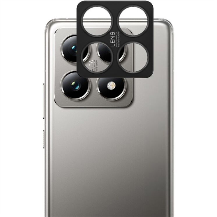 Защитная рамка IMAK Camera Styling для Xiaomi 14T Pro - Black: фото 2 из 11