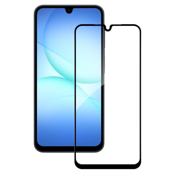 Захисне скло ACCLAB Full Glue для Samsung Galaxy A17 (A175) - Black: фото 1 з 7