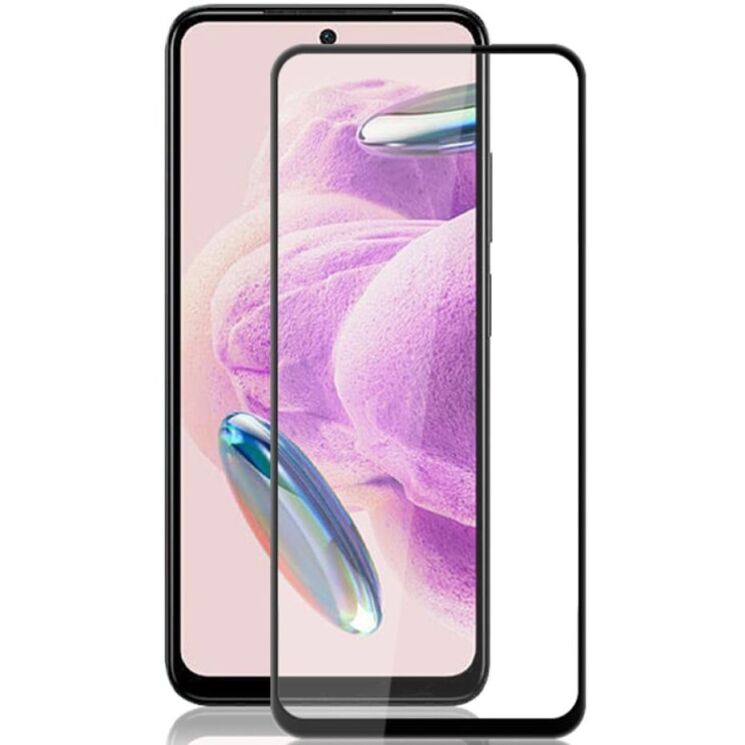 Защитное стекло AMORUS Full Glue Tempered Glass для Xiaomi Redmi Note 12S - Black: фото 1 из 7