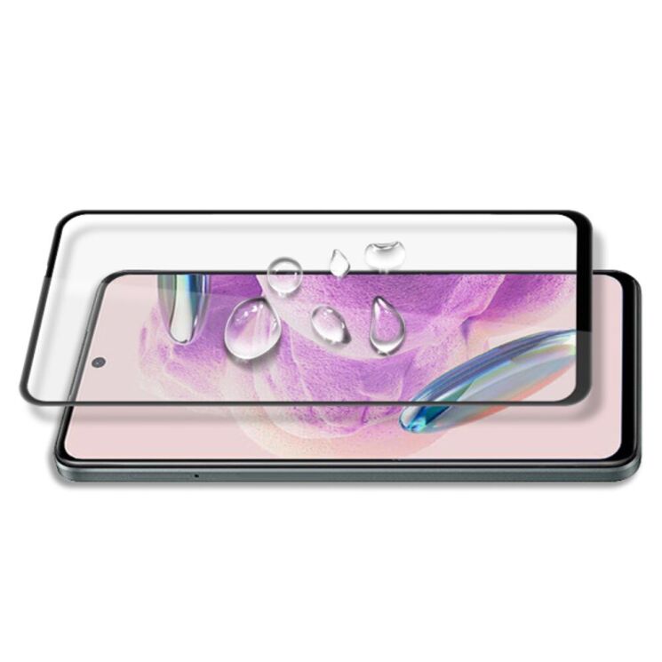 Защитное стекло AMORUS Full Glue Tempered Glass для Xiaomi Redmi Note 12S - Black: фото 4 из 7