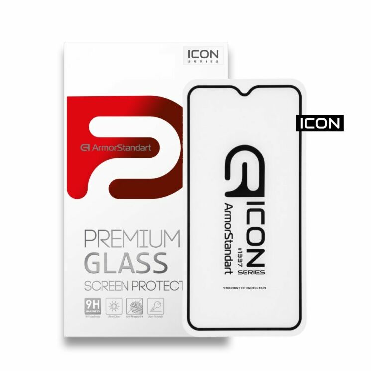 Захисне скло ArmorStandart Icon 5D для Samsung Galaxy A10 (A105) / A10s (A107) / M10 (M105) - Black: фото 1 з 5
