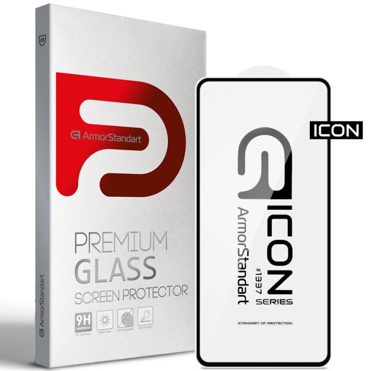 Защитное стекло ArmorStandart Icon 5D для Xiaomi Poco F4 / Redmi K40S - Black: фото 1 из 5