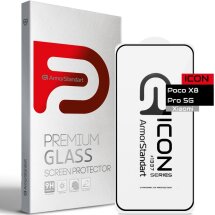 Защитное стекло ArmorStandart Icon 5D для Xiaomi Poco X8 Pro - Black: фото 1 из 5