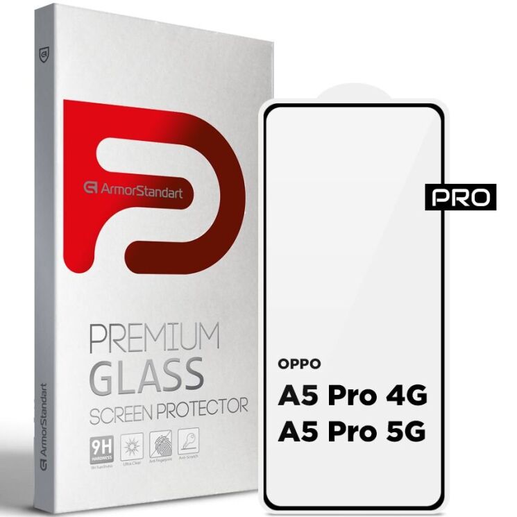 Защитное стекло ArmorStandart Pro 5D для OPPO A5 Pro - Black: фото 1 из 7