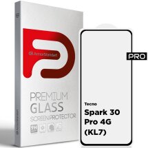 Захисне скло ArmorStandart Pro 5D для TECNO Spark 30 Pro - Black: фото 1 з 7