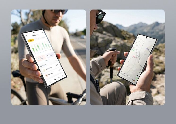 Защитное стекло BENKS GlassWarrior AR Screen Protector для Samsung Galaxy Fold 8 Ultra - Black: фото 2 из 10
