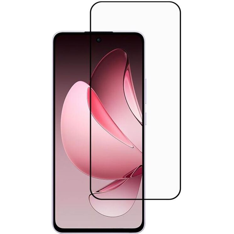 Захисне скло Deexe Full Glue Coverage для OPPO Reno 13 5G - Black: фото 1 з 8