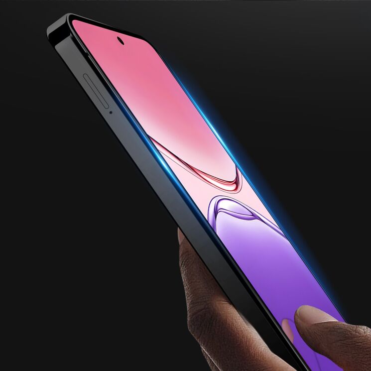 Защитное стекло DUX DUCIS Full Glue для OPPO A5 Pro - Black: фото 3 из 7