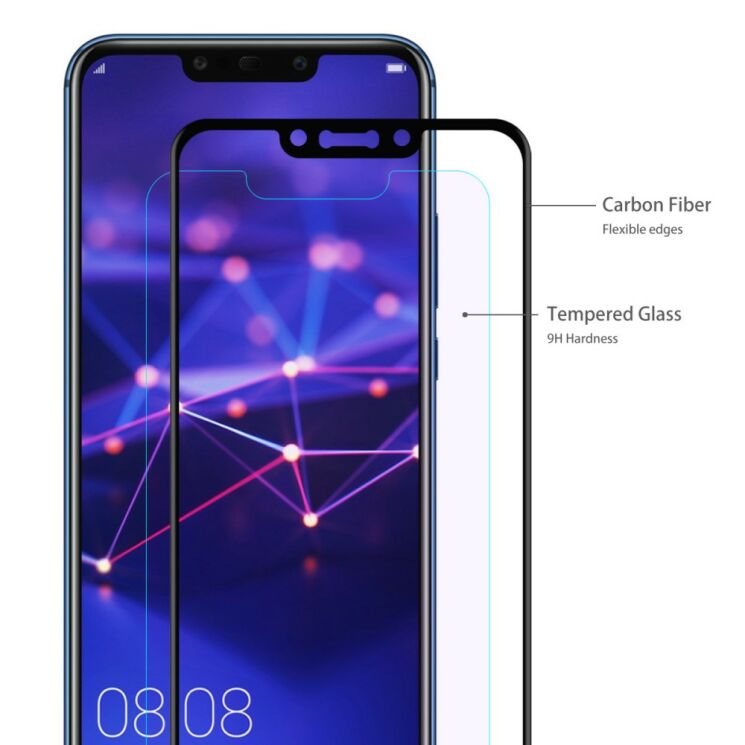 Захисне скло HAT PRINCE Full Covered для Huawei Mate 20 Lite - Black: фото 2 з 6