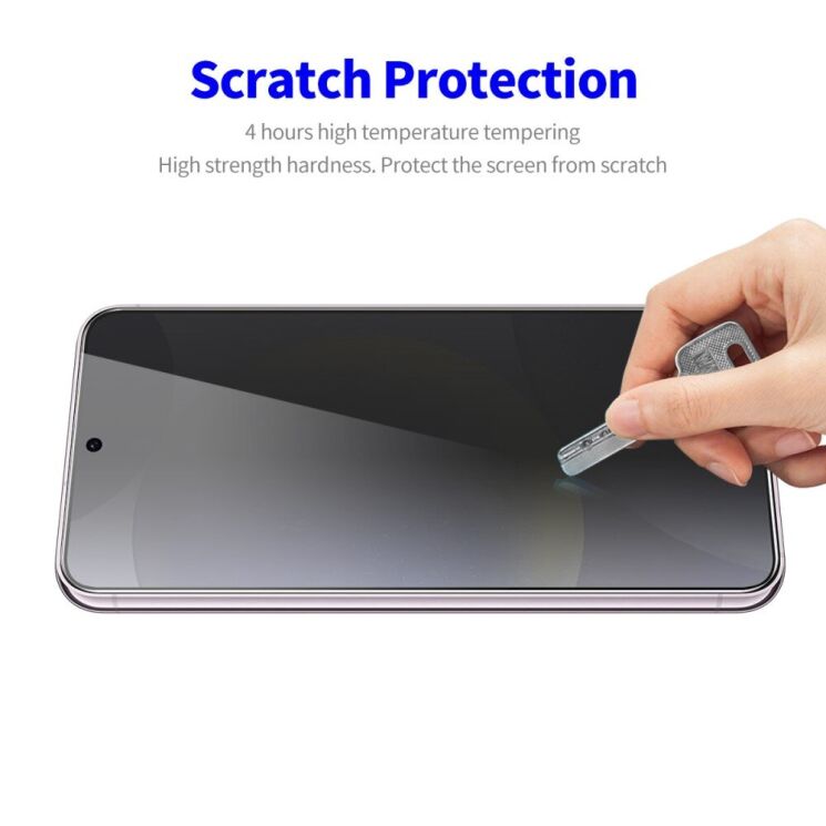 Захисне скло HAT PRINCE Privacy для Samsung Galaxy S24 (S921) - Black: фото 4 з 8
