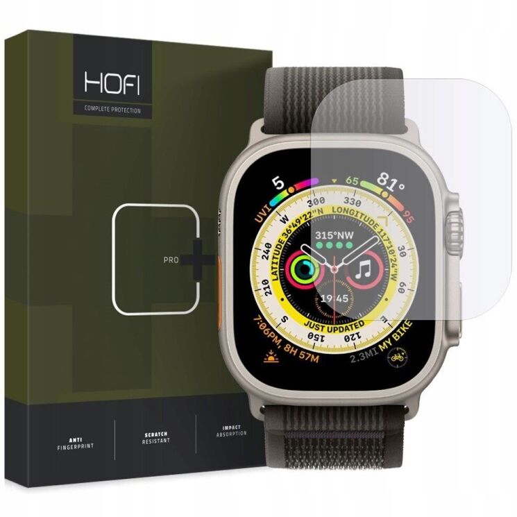 Защитное стекло HOFI Glass Pro+ для Apple Watch Ultra / Ultra 2 (49mm): фото 1 из 2