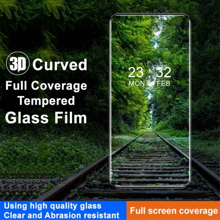 Защитное стекло IMAK 3D Curved Full Covering для Honor Magic 7 Pro - Black: фото 3 из 11