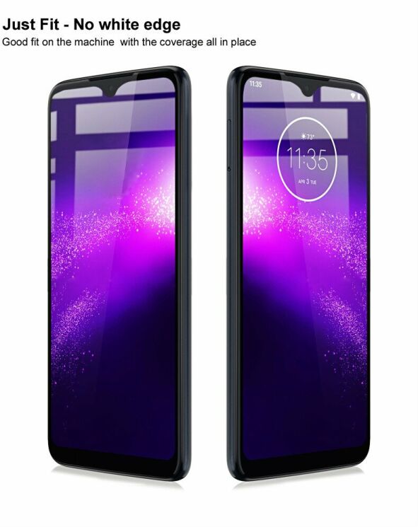 Защитное стекло IMAK 5D Pro+ Full Glue для Motorola Moto G8 Play - Black: фото 7 из 12