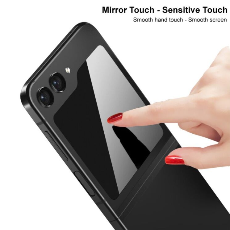 Защитное стекло IMAK Privacy 9H Protect для Samsung Galaxy Flip 5 - Transparent: фото 5 из 8