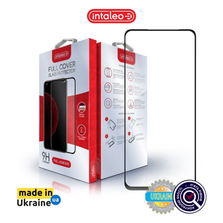 Захисне скло Intaleo Full Glue для Realme C71 - Black: фото 3 з 9