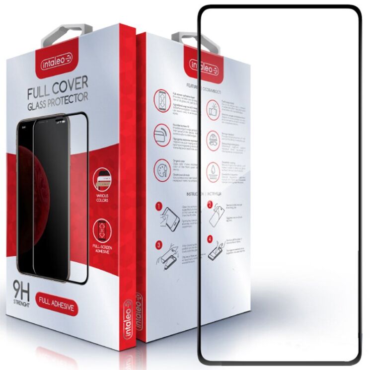 Защитное стекло Intaleo Full Glue для Xiaomi Redmi Note 14S - Black: фото 1 из 8
