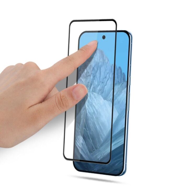 Защитное стекло MOCOLO Full Glue Cover для Google Pixel 9 Pro XL - Black: фото 4 из 8