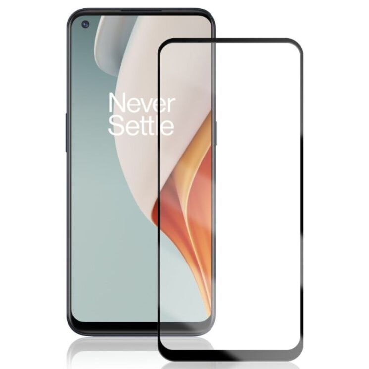 Защитное стекло MOCOLO Full Glue Cover для OnePlus Nord N10 - Black: фото 1 из 9