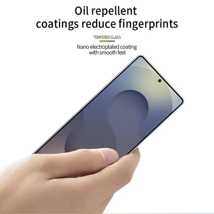 Защитное стекло MOFI 3D Curved Full Glue для Samsung Galaxy S26 Ultra - Black: фото 5 из 9